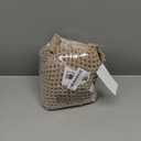 ZALL Tan Waffle Bath Mat,Super Absorbent Non Slip Bathroom Rug,Brown 18x30inch,Machine Washable Ultra Soft Floor Mats