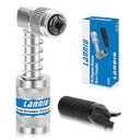 90 Degree Grease Gun Coupler, Heavy Duty Locking Grease Gun Adapter