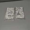 2 x 100 Pack Self-Adhesive Ceiling Hooks for Hanging, Sticky Damage-Free Transparent Ceiling Discs with Metal Hook, Removable Wall Hanger for Wedding Birthday Halloween Christams Decorations