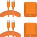 iPhone 17 Pro Max Charger Fast Charging, 2Pack PD 40W Dynamic Power Adapter 6ft Long 60W Woven USB C to Type-C Cable for iPhone 17/Air/17 Pro Max/16/16 Plus/16 Pro/16 Pro Max, iPad Pro/Mini, MacBook