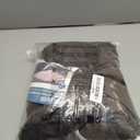 H.VERSAILTEX Stretch Velvet 3 Piece T Cushion Sofa Slipcovers - Individually Fitting Cushion Covers for 3 Cushion Couch - Stay in Place (Brown)