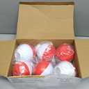 FillTouch 12 Set Fishing Bobbers Cups with Straws and Lids 10 oz Fun Fishing Birthday Party Decorations Red and White Plastic Cups for Kids Fishermen Pool Party Decorations