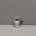 Bialetti - Moka Express: Iconic Stovetop Espresso Maker, Makes Real Italian Coffee, Moka Pot 1 Cup (2 Oz - 60 Ml), Aluminium, Silver