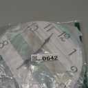 CHYLIN Wall Clock, 14 Inch Wall Clocks Battery Operated Silent Non-Ticking, Teal Turquoise Rustic Clock Decorative for Kitchen Bathroom Bedroom Living Room, C-brown Teal White