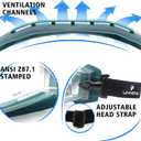 UKNOW Safety Goggles Over Glasses - Anti-Fog Clear Lens - ANSI Z87.1 Certified Eye Protection for Lab Work, Industrial Use