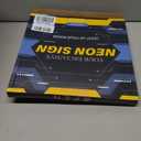 Welcome Pizza Lovers Neon Light, Red Dimmable LED Personalized Pizza Lovers Neon Sign, Family Restaurant Entertainment Room Food Theme Party Wall Neon Sign Decor Holiday Gift For Pizza Lovers, Children, Family (12.9*12.5in)