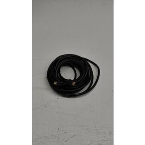 GE 25 ft. UltraHD Flat HDMI Cable, Black, 20216