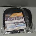 2 x EcoNour Miniature Static Cling Window Shade for Car Sun Visor (2 Pack) | Windshield Sun Shade Static Cling for Driving Glare Shield | Cling Car Shade for Windshield | Sun Glare Protection Accessories