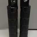 Benlari Motorcycle Foot Pegs, CNC Aluminum Mounting Footpegs, Footpegs Footrest Passenger Pedals 10MM Compatible for Harley Sportster, Dyna, Road King, Black