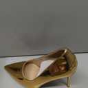 GENSHUO Women's Closed Toe Stiletto High Heels Dress 4 Inch Heeled Pointed Toe Party Homecoming Wedding Pump Shoes 8.5