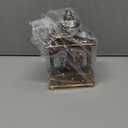 Christmas Snow Globe Lantern Musical with 6H Timer,Stars Projection,Santa Christmas Tree Lighted Scene Snow Globes Lantern USB or Battery Powered,Christmas Decorations Indoor-Gifts for Adults Kids