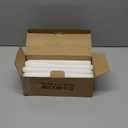 Tuyai 36 Pack Tall White Taper Candles, 10 inch (H) Dripless, Unscented Dinner Candle, Smokeless Taper Candles, Paraffin Wax with Cotton Wicks, 8 Hours Burn Time