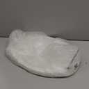 Farmlyn Creek Wooden Tray - 16 x 11 x 2 in, Rustic White Oval - Serving Platter with Handles for Coffee Table Decor & Bed Tray Use - Table Centerpiece for Farmhouse Decor