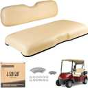 10L0L Golf Cart Front Seat Assembly for EZGO RXV 2008-up, Factory Style Seat Bottom Cushions & Seat Back Replacement Kit
