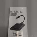 Wireless CarPlay Adapter for iPhone/Android Auto Wireless Adapter, Support Netflix/YouTube/TF Card, Plug and Play (FB3)