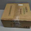 Aspen Creative 25002-65-1 Replacement Alabaster Glass shade for Flush Mount or Semi-Flush Mount, 1/2" Center Hole, 11-1/2" Diameter x 4" Height