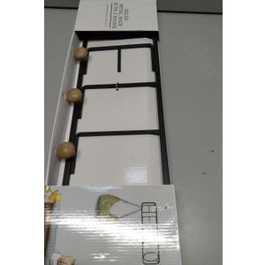 Metal Rack with 5 Hooks