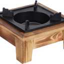 Japanese Alcohol Wood Stove Portable Barbecue Alcohol Oven Stove Furnace Kitchenware Cooking Utensil for Outdoor Picnic