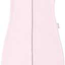 Tiny Twinkle Baby Sleep Sack 3-6 Months 1.0 TOG, Cotton & Elastane Wearable Blanket, Swaddle Transition Micro-Fleece, Machine Washable (Orchid)