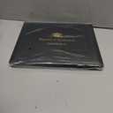 GraduationMall Leatherette Imprinted Diploma Cover for Certificate 8.5"x 11" Class of 2025 Padded Graduation Diploma Holder Black, 2 Packs