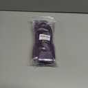 2 x Purple Braiding Hair 14 Inch Short Pre Stretched Hair Straight Yaki Texture Synthetic Hair Extensions Softness, 2 Packs