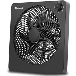 Holmes Battery & AC Powered Fan 10" Blade 78hrs on Battery with Head Tilt (2140549), Medium