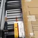 InnoTruth 29.540.75" Baby Gate for Stairs, 30" Tall Dog Gates for Doorways & Hallways, Safety Gate for Kids & Pets, Pressure-Mounted Walk-Through with Dual Lock & 2-Way Swing, Black