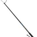 SANLIKE Carbon Fiber Saltwater Fishing Gaff Stainless Steel Landing Hook,  Black -46IN