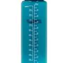 Nalgene Sustain Tritan BPA-Free Water Bottle Made with Material Derived from 50% Plastic Waste (using ISCC certified mass balance), 48 OZ, Wide Mouth, Blue