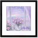 THREELOVE 24"x24" Frame Black, Display Picture 20x20 with mat or 24x24 Without mat, Photo Poster Picture Frame Wall Mounting Home Decor, 1-PCS