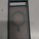 Magnetic for Google Pixel 7 Pro Case [Compatible with MagSafe][Anti-Fingerprint][Slim Fit][Military Shockproof] Translucent Matte Hard Back Pixel 7 Pro 5G Phone Cover 6.7, Green