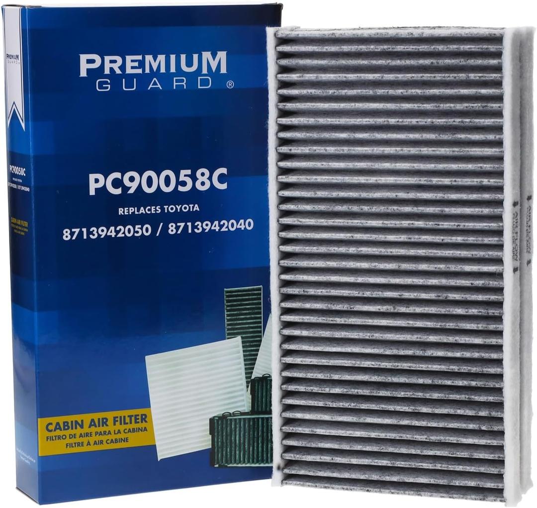 PG Cabin Air Filter PC90058C | Fits 2023-2025 Subaru Solterra, 2023-2025 Lexus RZ450e, 2024-2025 RZ300e