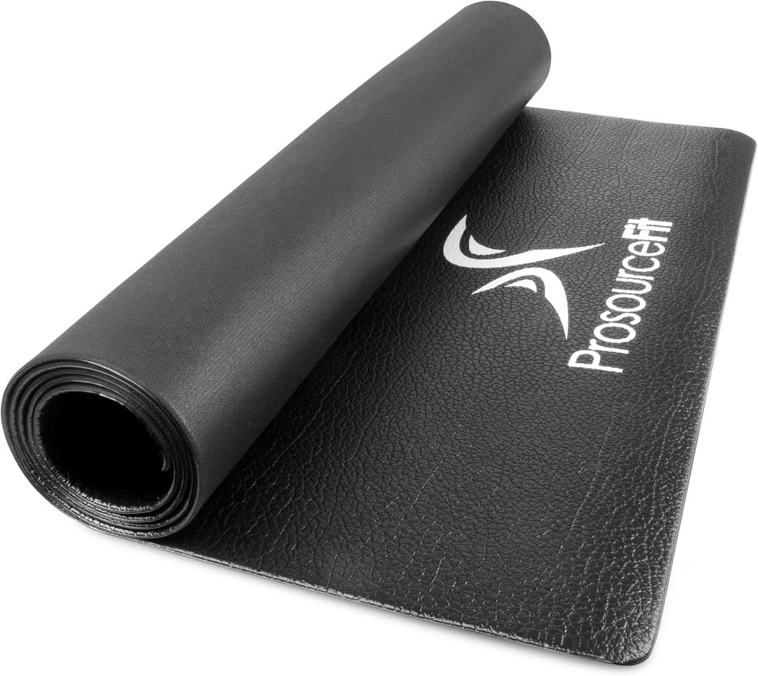 ProsourceFit Exercise Equipment & Treadmill Mat High Density PVC Floor Protector, 3 x 6.5-feet