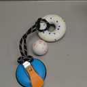 Aktor E-TPU Dog Balls, Interactive Dog Toys Tug of War, Teething Toys for Boredom to Keep Them Busy, Indestructible Dogs Toy for Dogs 2 Types (5 inch, Lemon-Blue)