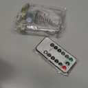 Fudios Lighted Twig Eucalyptus Garland 6FT 96 Warm White LED Battery Operated with Timer for Mantle Fireplace Wedding Party Spring Bedroom Decoration Indoor Outdoor Use