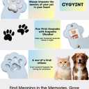 Dog Memorial Gifts for Loss of Dog Set, Hand-Painted Resin Angel Statue, Sympathy Gift for Pet Loss to Comfort a Pet Mom or Friend