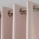 Madison Room Darkening Grommet Panels, 50"x96", Blush, 1 Panel