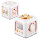 SOCBTNSO Busy Cube Toys for 1 Year Old Girl Gifts, Montessori for Baby Girl, Travel Sensory Toys for Toddlers 1-3, Learning Fine Motor Skills| 1st Birthday Girl Gifts 12 Months +