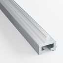 Aluminium Sliding Screen Door Track, Sliding Door Bottom Track, Sliding Door Track Replacement, Screen Door Track Repair, Terrace Screen Door Guide- Silvery Aluminium Alloy 100 Inch
