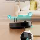 Lefant LiDAR Robot Vacuum and Mop, Smart Mapping and Obstacle Avoidance, Tangle-Free Pet Hair, 2.4G/5G WiFi App Control, Slim Design for Wider Coverage, Carpet Detection, M330 Pro