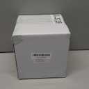 Ceramic Jar with Lid, Coffee Container Kitchen Food Storage Jars for Spice Sugar Tea Bag, Stackable Decorative Jars for Countertop, White & 18 fl.oz