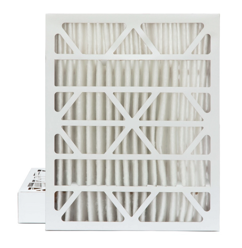 20x25x4 MERV 8 Pleated AC Furnace Air Filters. 2 Pack
