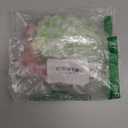 3PCS Shower Caps, Elastic Reusable Waterproof Plastic Shower Cap for Women Ladies Spa Salon (Red+Green+Blue)