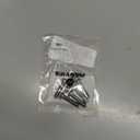Titanium M6 12 16 20 25 30 Button Head Bolt Screws Pack of 6 (M6x25mm, Silver)