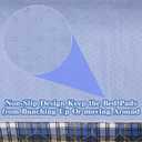 Non-Slip Bed Pads for Incontinence Washable 18" x 24" ,Waterproof Bed Pads/Chair Pad - Washable Underpad Sheet Protector for Adults,Kids and Dog(3 Pack)