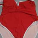 SUUKSESS Women Sexy Tummy Control One Piece Swimsuits High Cut Bathing Suit 2025 Large