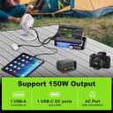 Replacement Inverter for EGO 150W Power Inverter PAD1500 PAD1800 PAD5000, Portable Power Station Compatoble with EGO 56V Indoor and Outdoor Use Battery, for Ego Power Station