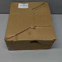 Blue Candlestick Holders Set of 6, Taper Candle Holders, 4.3" H & 6.3" H Glass Candle Holder for Candlesticks & Pillar Candles, Candle Holder for Table Centerpieces and Wedding Decor