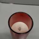 Flameless LED Candles with Timer 5 Pc Flickering Flameless Candles for Romantic Ambiance and Home Decoration Stable Acrylic Shell,with Embedded Star StringBattery Operated CandlesRed