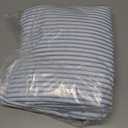 Striped Sheets - Blue & White Striped Sheets - 1 Flat & 1 Fitted & 1 Pillowcase w/ Deep Pockets – Wrinkle & Fade Resistant - Ultra-Soft, Breathable & Cooling - Luxury Pinstripe Bedding - Twin Size Set